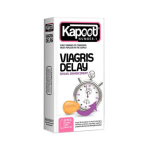کاندوم تاخیری ویاگریس کاپوت بسته 12 عددی | Kapoot VIGRIS DELAY