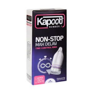 کاندوم تاخیری کاپوت مدل NON-STOP MAX DELAY بسته 10 عددی