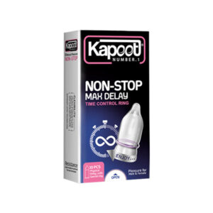 کاندوم تاخیری NON-STOP کاپوت بسته 10 عددی | Kapoot FORZEN NON-STOP