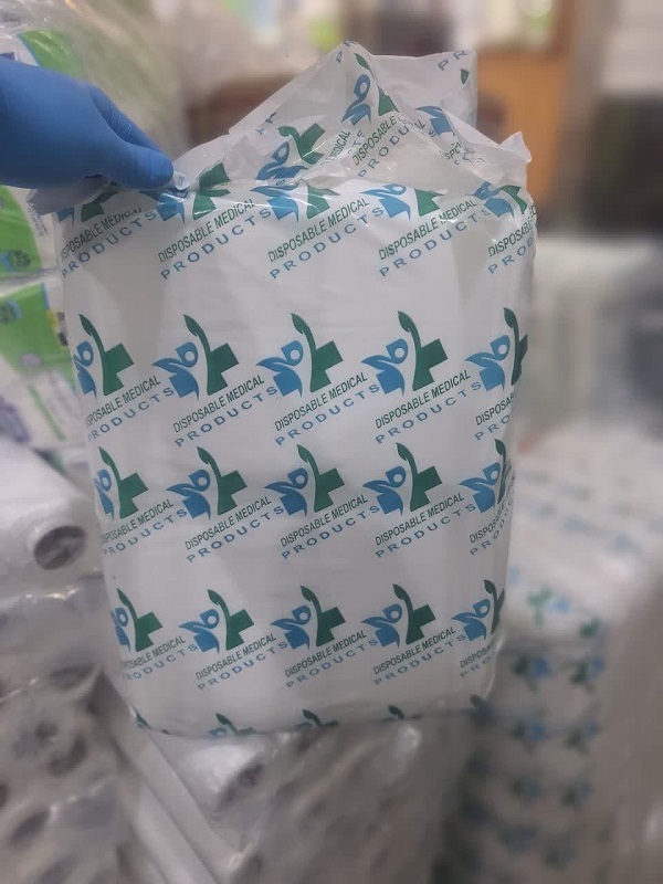 حوله یکبار مصرف 40*80_80 گرم _بسته 100 عددی